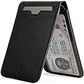 Vaultskin MANHATTAN ID Thin Leather Wallet with RFID Blocking and ID Window