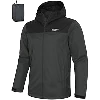 Chubasquero Hombre Ligero Impermeable Plegable Con Capucha - Chaqueta Reflectante Para Bicicleta, Senderismo Y Outdoor