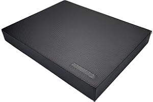 PRISP Large Foam Balance Pad - High-Density Stability Training Mat for Yoga, Fitness, Home Gym, Physical Therapy and Coordina