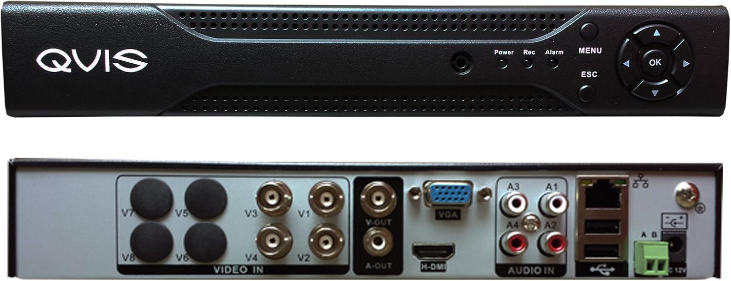 4 Channel QVIS CCTV DVR 4CH Full D1 Digital Video Amazon.co.uk Camera & Photo