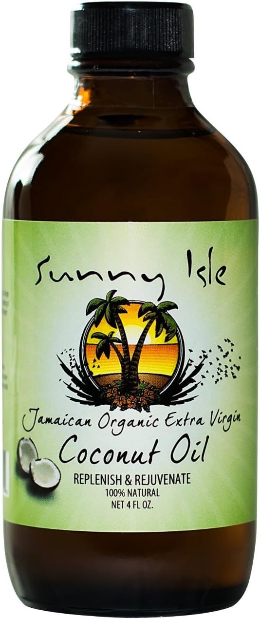Jamaican Organic Extra Virgin Coconut Oil 4 Oz.