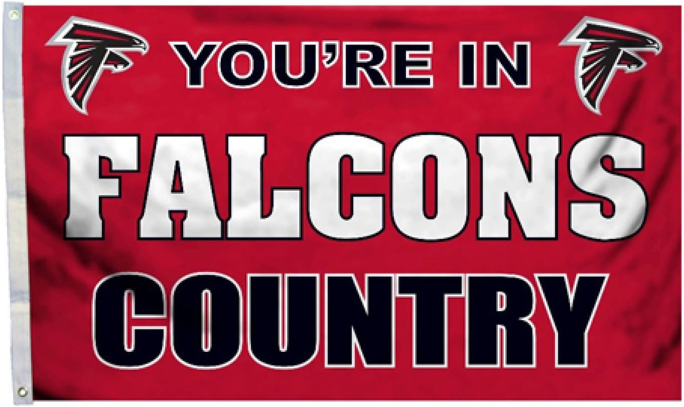 Amazon Fremont Die NFL Atlanta Falcons 3 X 5 Flag With Grommets
