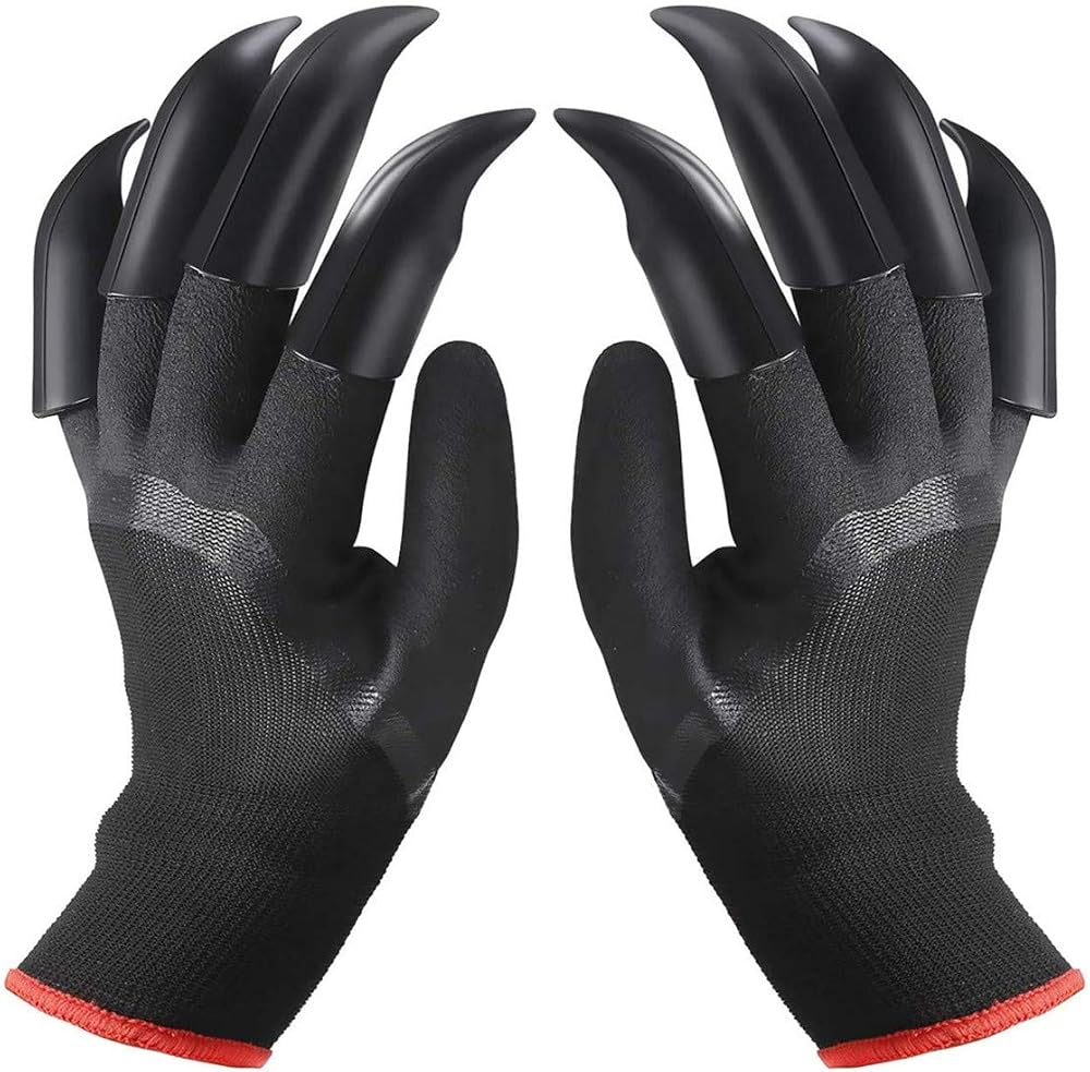 IME Garden Gloves with Claws - Digging Planting Waterproof Breathable Working