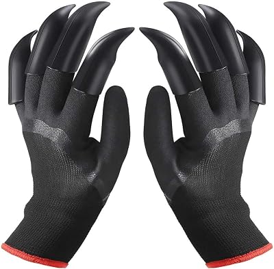 IME Garden Gloves with Claws - Digging Planting Waterproof Breathable Working