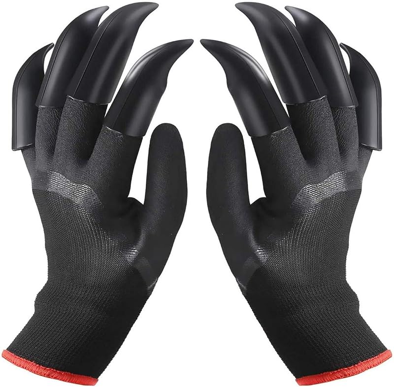 IME Garden Gloves with Claws - Digging Planting Waterproof Breathable Working