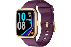 Fitness Tracker Watch with Heart Rate Monitor, Large Screen Activity Tracker with Pedometer, Sleep Monitor, Calories & Step C