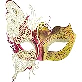 Coddsmz Mysterious Venetian Butterfly Lady Masquerade Halloween Party Mask Evening Prom Ball Mask Bar Costumes Accessory
