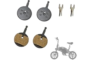 YAORISE 2PCS Resin E-Bike Brake Pads for Jetson Bolt Pro Ebike