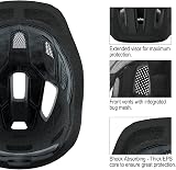 XJD Kids Bike Helmet Age 2-5 Black XS CE EN Certified Safety view 2