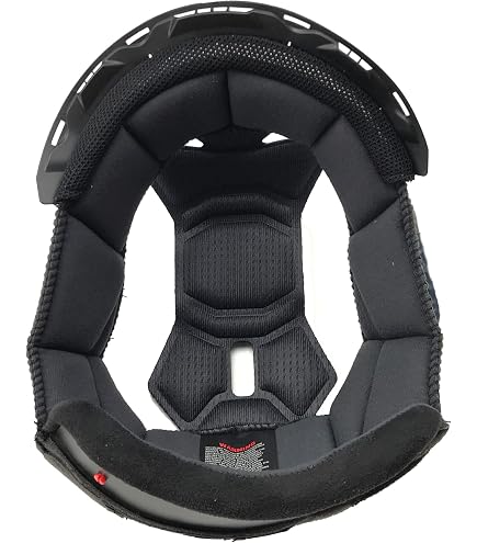 comfort fit padding of a motorcycle helmet Liner Wide Compatibility Soft Comfortable Helmet Kit Easy Helmet Padding Kit (Black) Sports & Outdoors duration comfort.Each pad is wrapped in moisture More is less: The fine