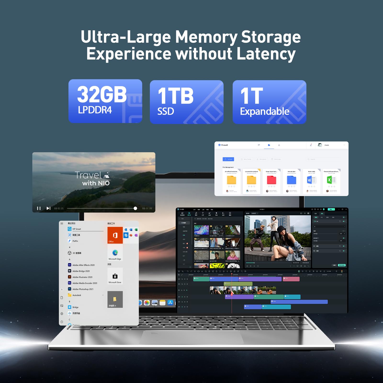 2025 Latest 15.6'' Compatible with Windows 11 Laptop Computer, Core i7-6500U Laptop 32GB DDR4 1TB SSD, FHD 1080P Display & Backlit Keyboard, Webcam, Mini-HDMI, WiFi 5, Bluetooth, Study, Business