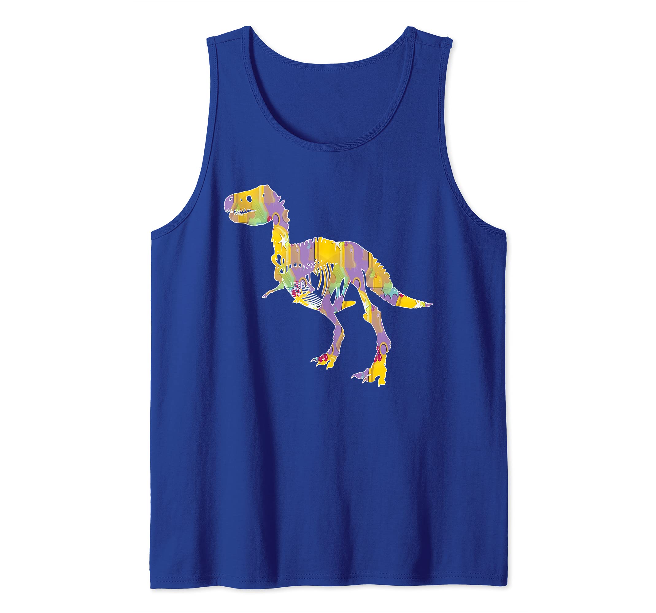 Tyrannosaurus Rex Animal T-Rex Creepy Dinosaur Tank Top