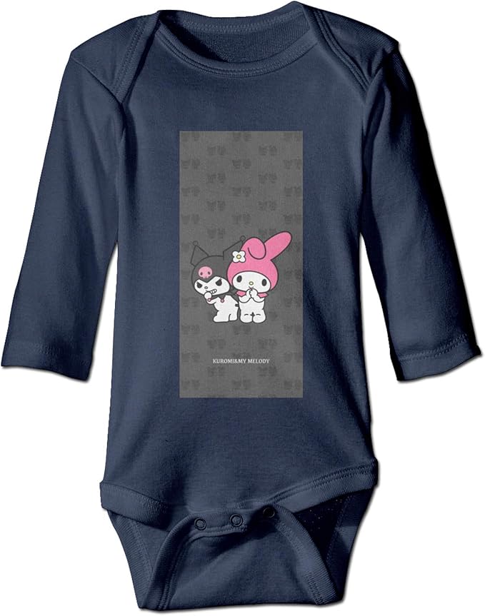 huatongxin Kuromi My Melody Baby Long Sleeve Bodysuit Boy & Girl