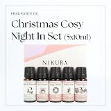 Nikura Christmas Cosy Night In Fine Fragrance Gift Set 5 x 10ml UK Made view 5