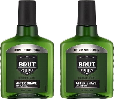 Brut After Shave Classic Fragrance 5 oz Pack of 2 Men's Grooming