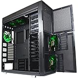 Nanoxia Deep Silence 6 Rev. B Gigantic Big Tower Case with 8 Fan Controllers, Fits HPTX Motherboard Large Liquid Coolers, 61.1 Pounds