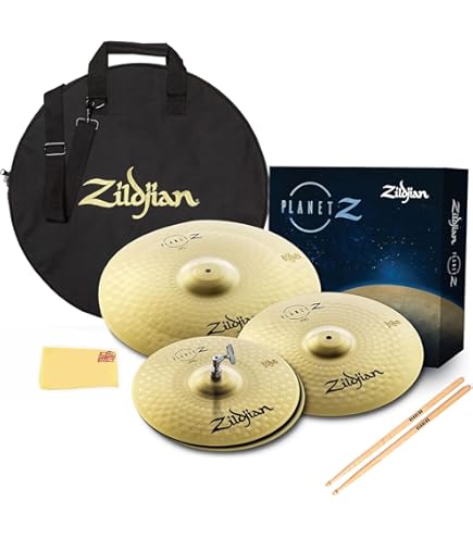 Amazon.com: Zildjian S391 Performer Cymbal Pack Bundle with Bag