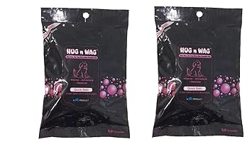 Hug n Wag Quick Bath Towels Pet Cleansing (Wipes 10) - Pack of 2