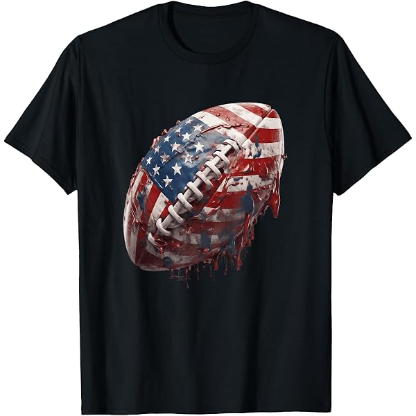 Camiseta Hombre Bandera USA & Cazador De Ciervos - Ultrabasic - 100% Algodón - Diseño Gráfico Original