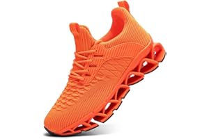 HETOHEC Mens Slip on Walking Running Shoes Blade Tennis Casual Fashion Sneakers Comfort Non Slip Work Sport Athletic Trainer