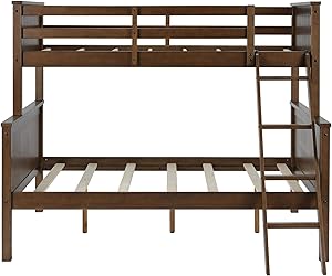 Better Homes and Gardens Ashcreek Twin/Full Bunk Bed - Mocha