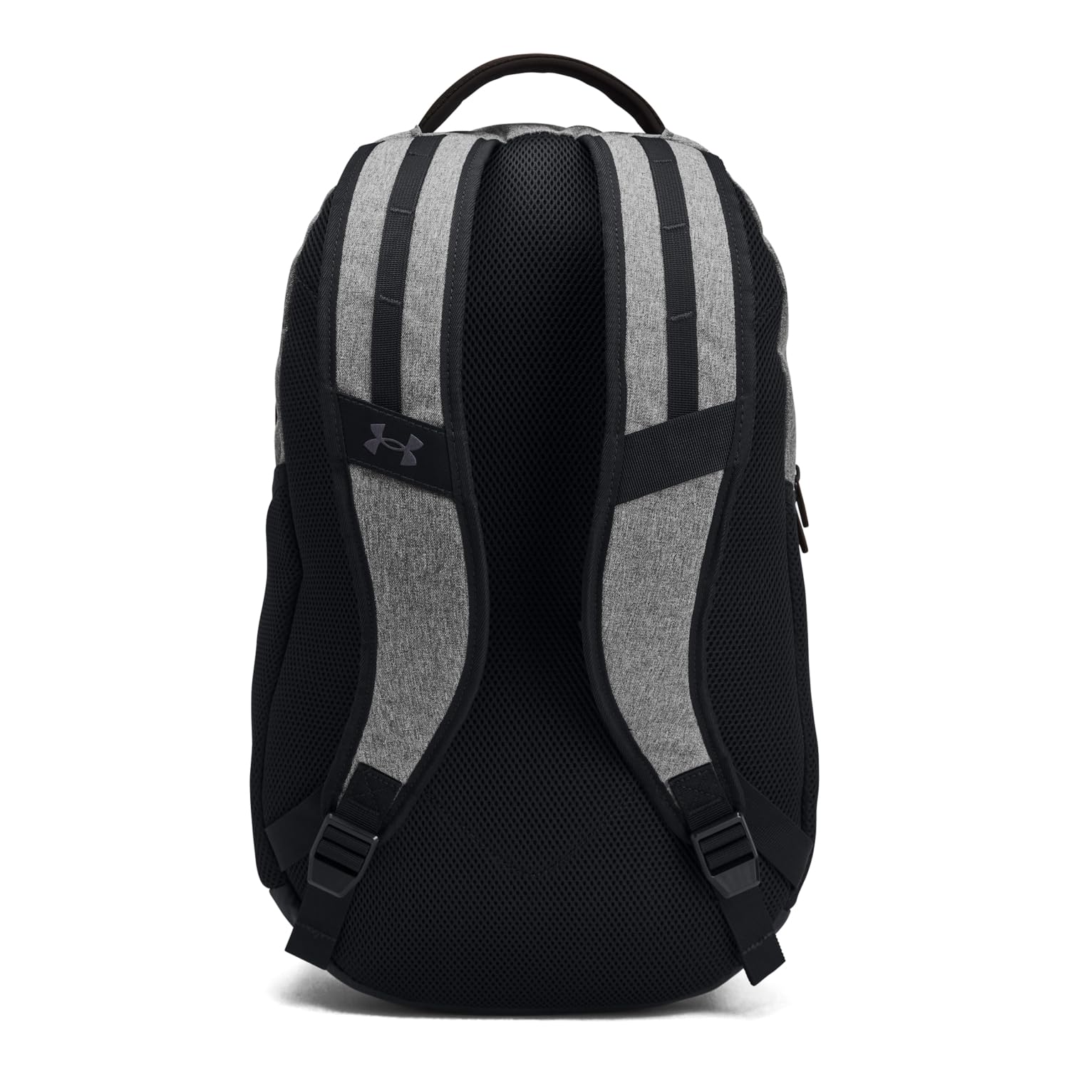 Under Armour Unisex-Adult Hustle 6.0 Backpack, (026) Castlerock Full Heather/Black/Black, One Size Fits Most
