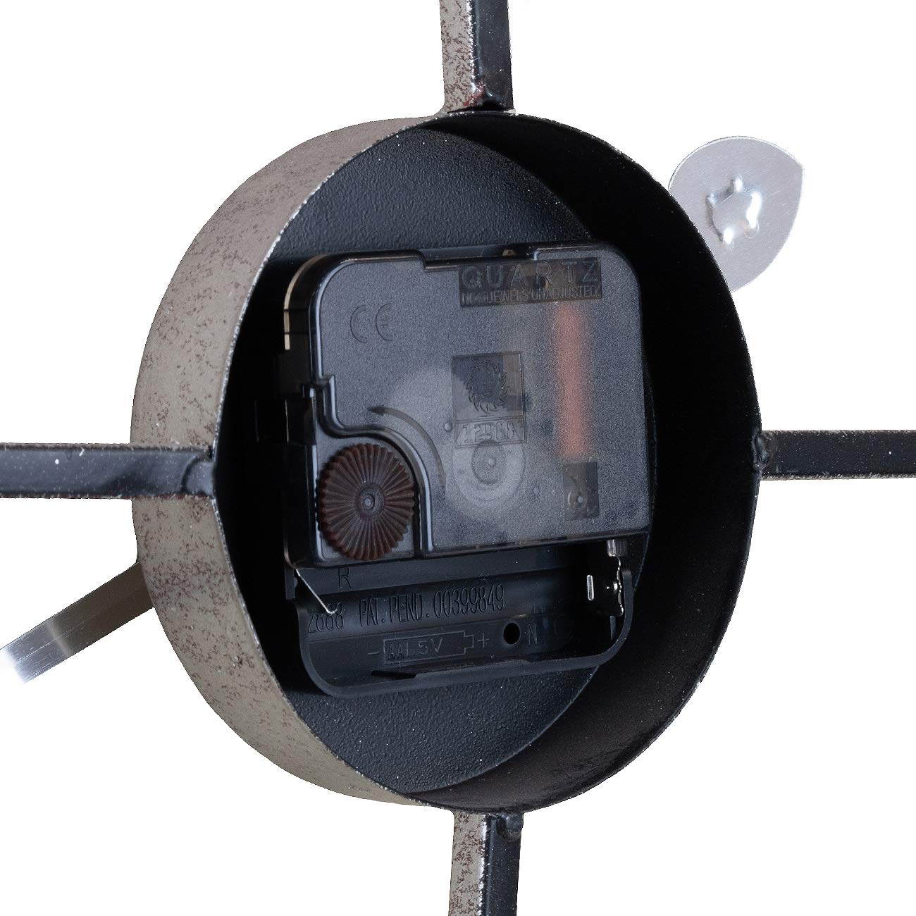 Vintage Hands, Numeral Roman Centurion Clock, Wall Sorbus Industrial