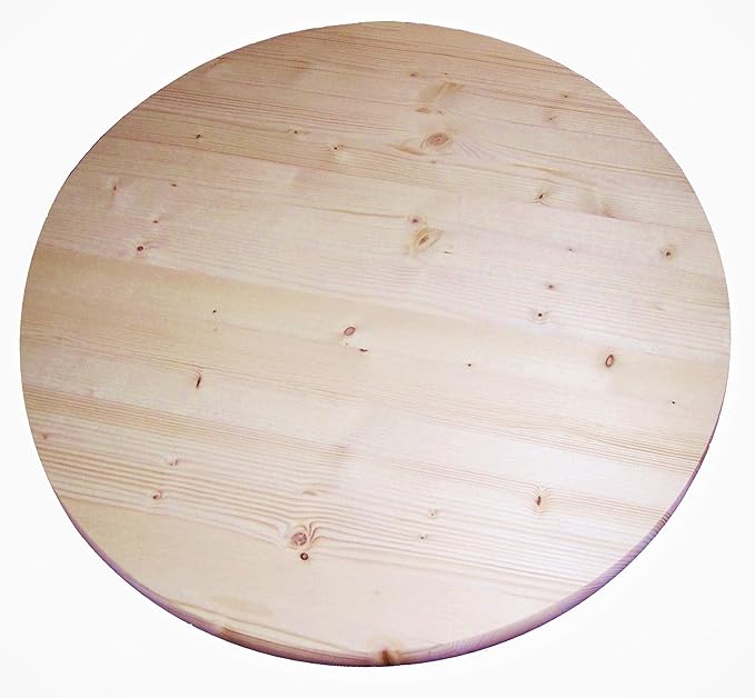 1.06 x 36" Round Table Top, Pine Round Panel Wood Lumber