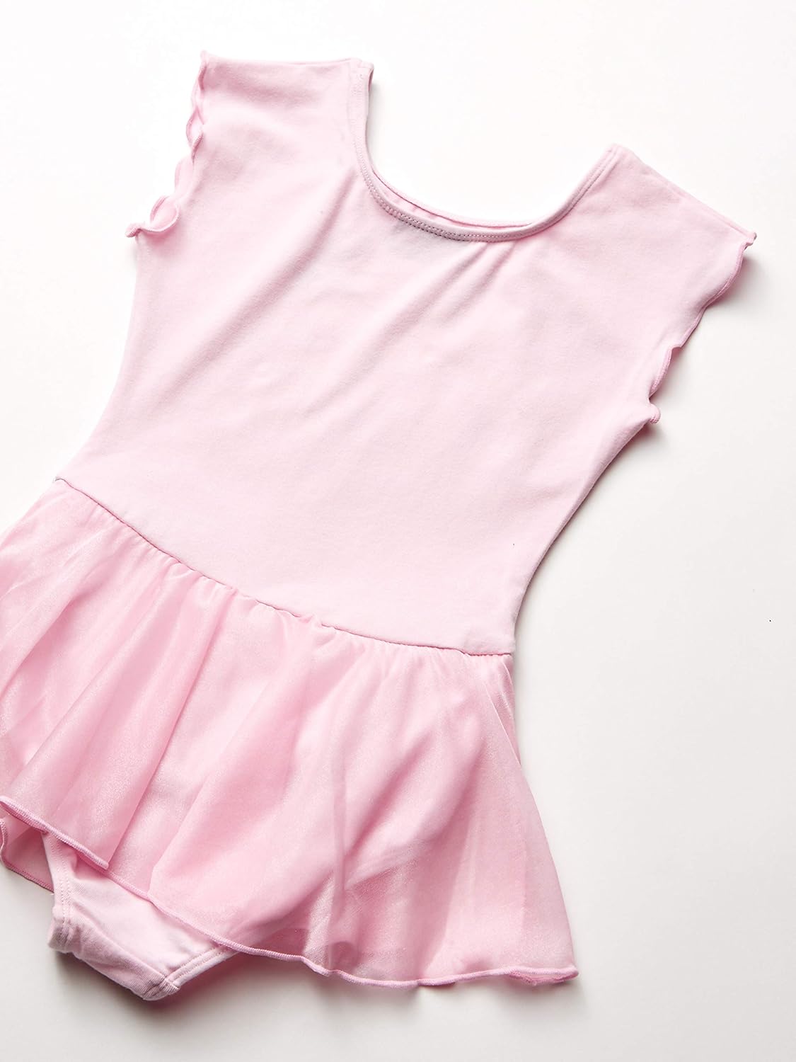 Jacques Moret girls Classic Short Sleeve Skirted Leotard: Clothing