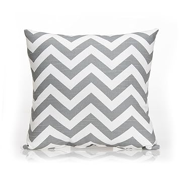 Amazon Com Sweet Potato Swizzle Chevron Pillow Pink Grey White Baby