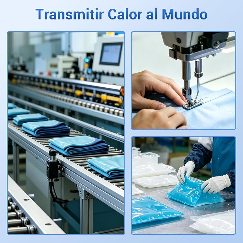 Bolsa de Hielo para Aliviar Dolor Rodilla, Terapia Frío/Caliente