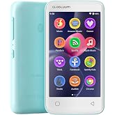 96GB MP3 Player with Bluetooth 5.0 and WiFi, Music Player with Spotify, Audible, Pandora, Libby, Spotify Kids, 4" Touchscreen Android MP4 Player with HiFi Sound (Mint Green)