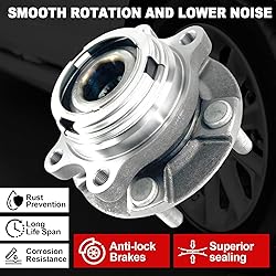 Pair 513310 Front Wheel Bearing Hub Assembly