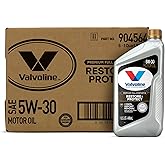 Valvoline Restore & Protect Full Synthetic 5W-30 Motor Oil 1 QT, Case of 6