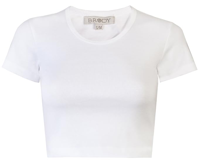 Top para mujer, camiseta corta elástica para gimnasio ...