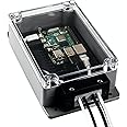 Sixfab Outdoor IP65 Project Enclosure | for Raspberry Pi & Arduino & Development Boards | D:4.9 x W:8.3 x H:2.3 (inches) | Dustproof/Water-Resistant | IoT