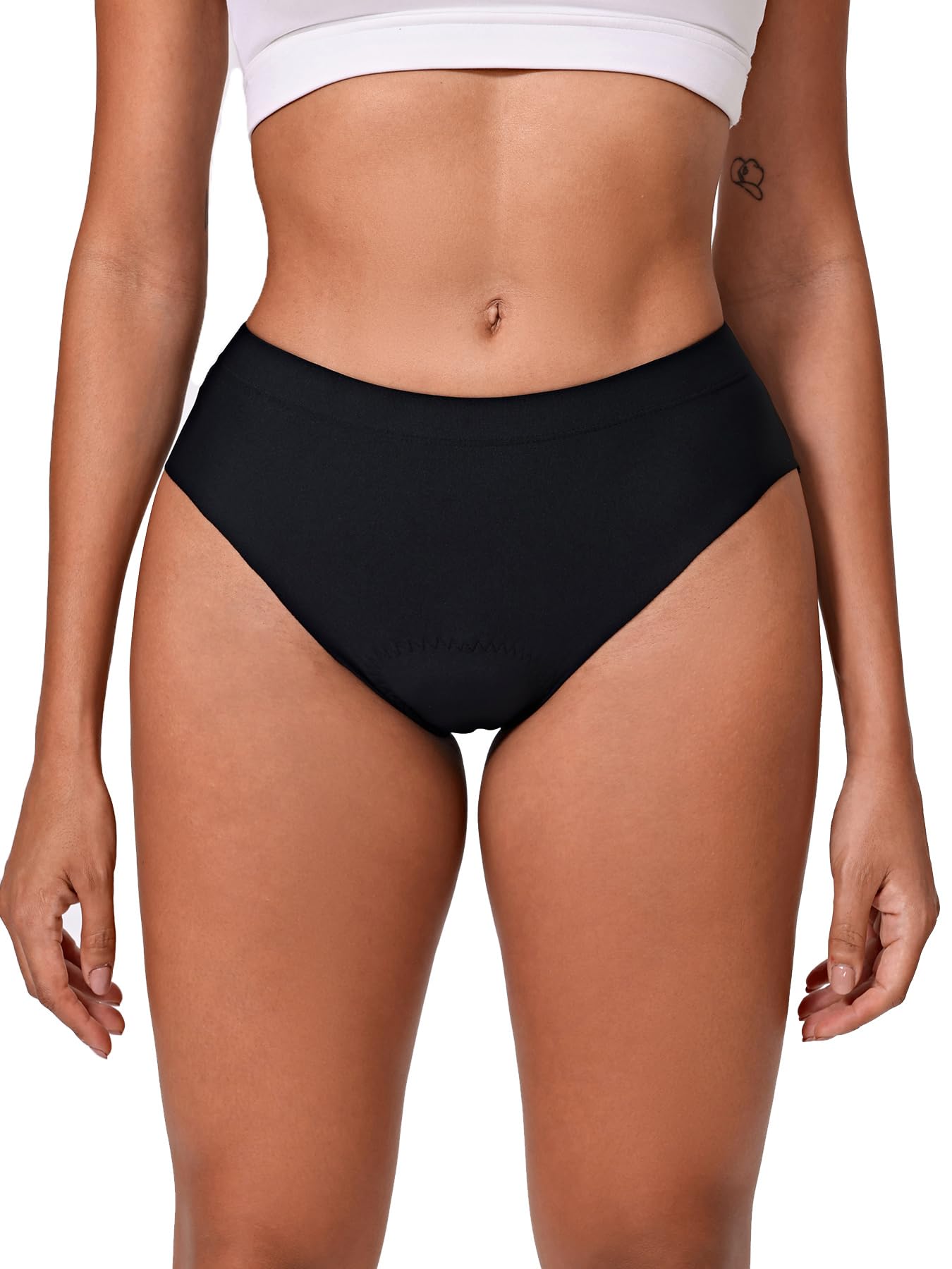 Photo 1 of Women's Cycling Underwear 4D Padded Bike Shorts Lightweight Bicycle Biking Undershorts Breathable Ergonomic Design(Small, Black)