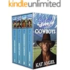 Second Chance Cowboys: Books 1-4, A Sweet Romance Collection