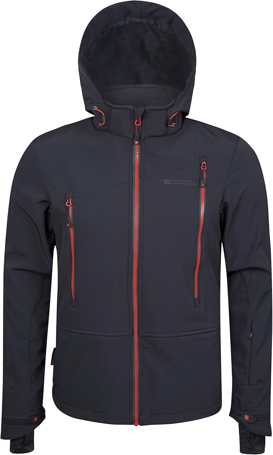 Mountain Warehouse Escalade Softshell Mens Ski Jacket Waterproof