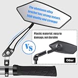 Diyife Bike Mirror Pair 360° Adjustable Wide View 22-25mm Handlebar view 5