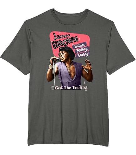 Amazon.com: James Brown It's A Man's World T-Shirt : Clothing
