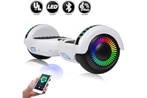 EPCTEK Scooter for Kids 6-12, 6.5 inch Scooters with LED Lights for kids ages 6-12