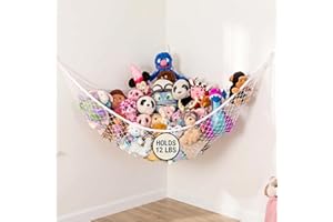 Lilly's Love Stuffed Animal Storage Net Hammock Large STUFFIE Party Hammock | Organize the Chaos