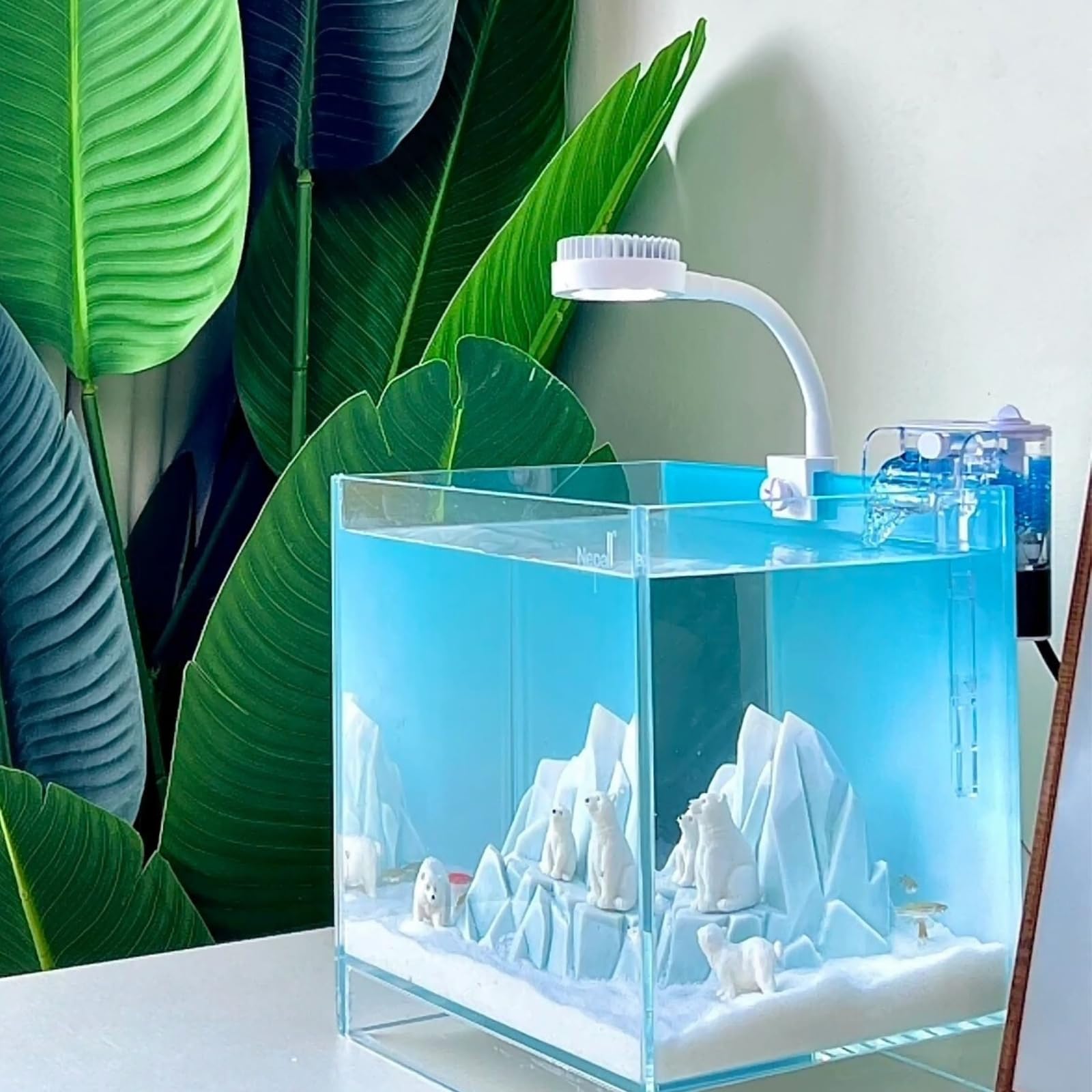 Mua HOLOAQUA Hang on small aquarium filter 40 GPH with multilayer ...