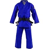 FUJI USA Judo Single Weave Judo Gi Uniform - Kids &amp; Adults Cotton Training Gi for Judo and Karate