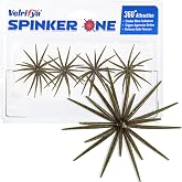 Velrifya Urchin Baits for Bass Fishing, Japanese Style Creature Lures | Slow Sinking, Salt Infused, Heat Resistant, Sea Urchin Lure, for Crappie, Trout, Bluegill, Drop Shot, Wacky Rig, Neko Rig
