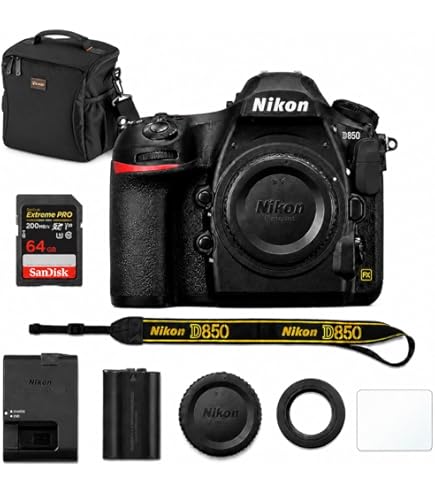 Amazon.com : Nikon D850 DSLR Camera with 24-120mm VR Lens Bundle +