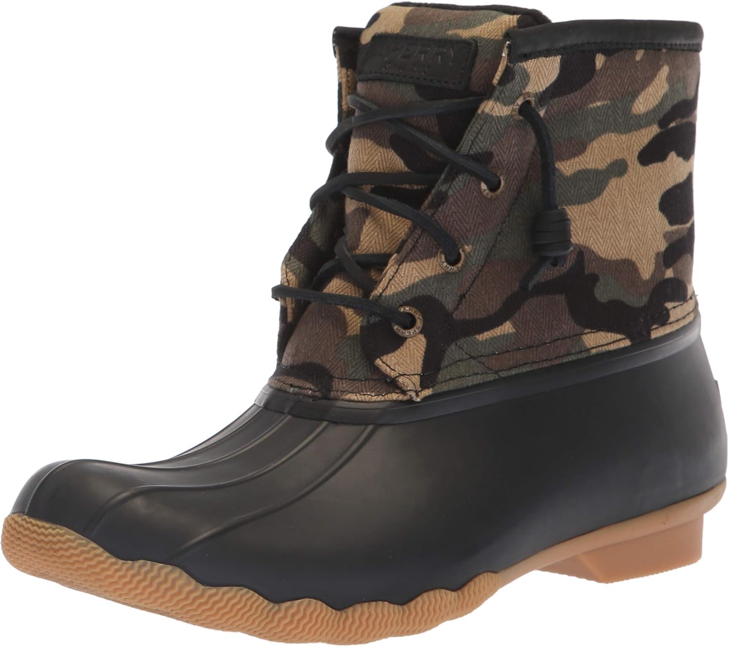 sperry camo duck boots