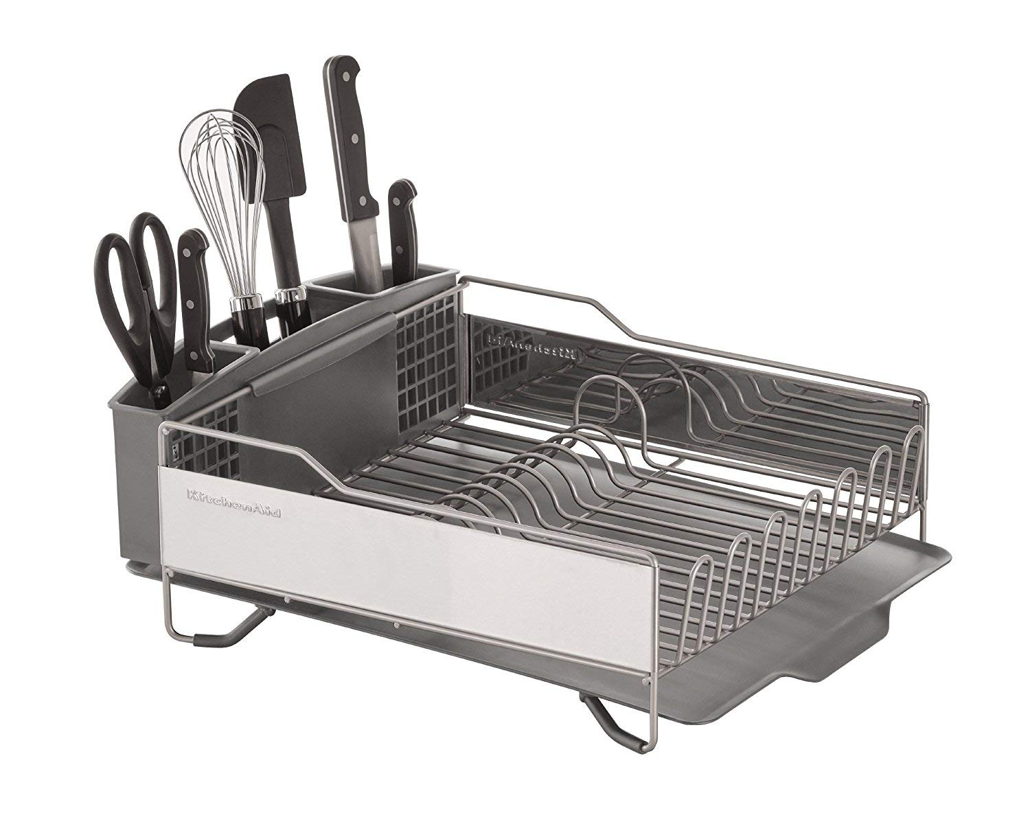 KitchenAid kns896bxgra Large Dish Rack, Full Size, Stainless Steel