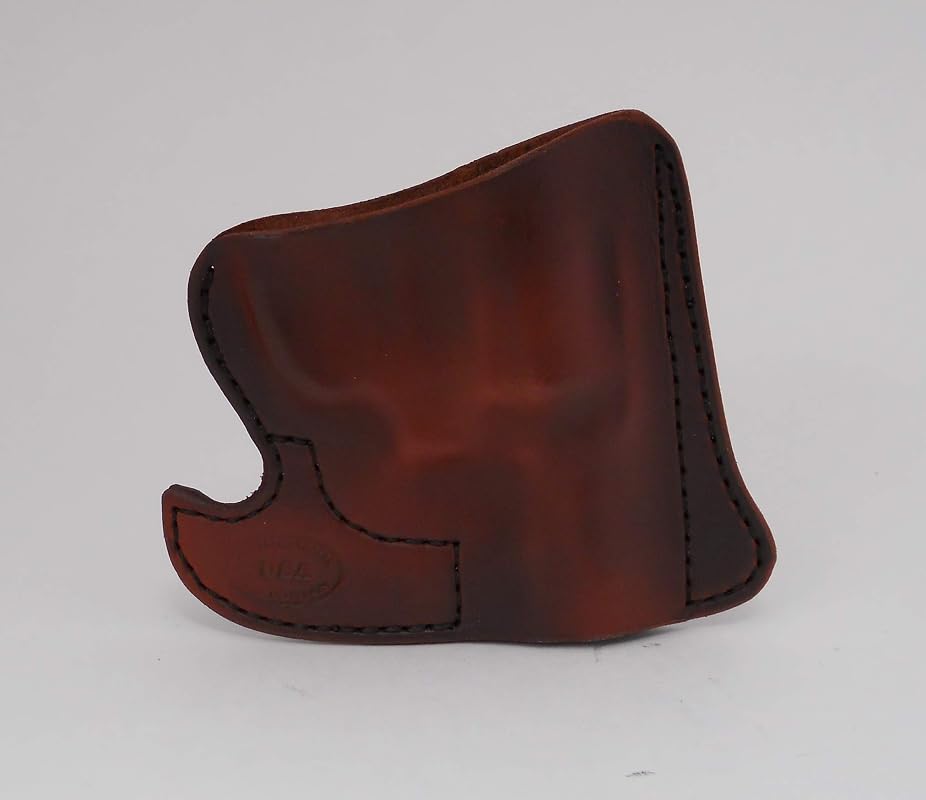 Leather pocket holster for Smith and Wesson J Frame Handmade